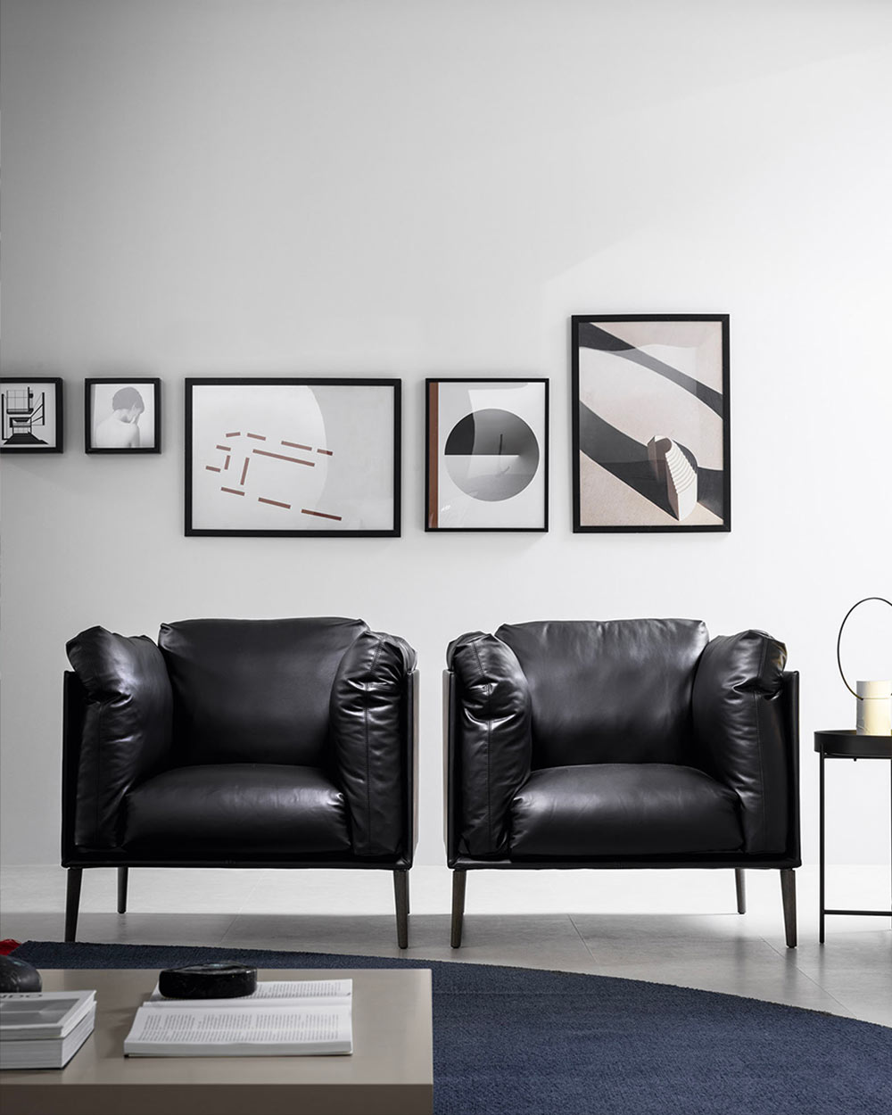 Kubi luxury Italian modern armchair by Novamobili