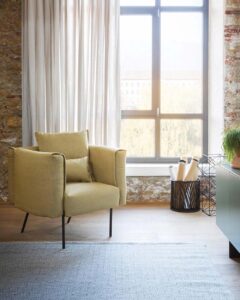 Onni luxury Italian modern armchair by Novamobili