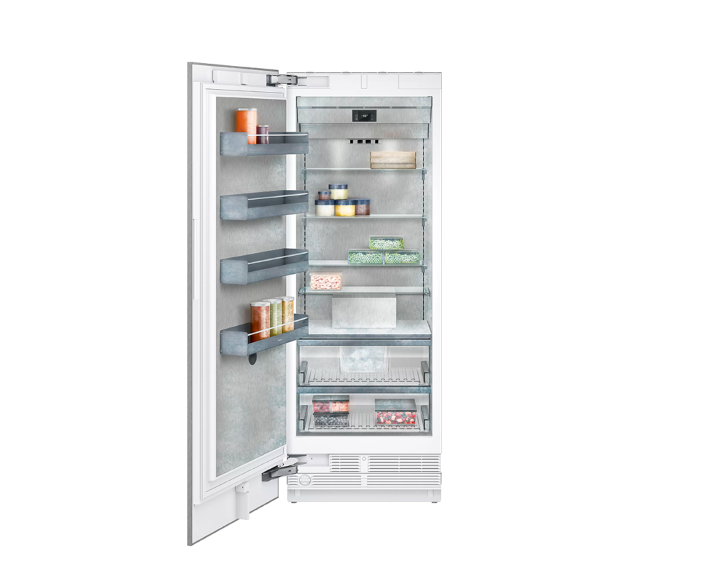 Gaggenau 400 series Vario wine freezer soft close flat hinge 212.5 x