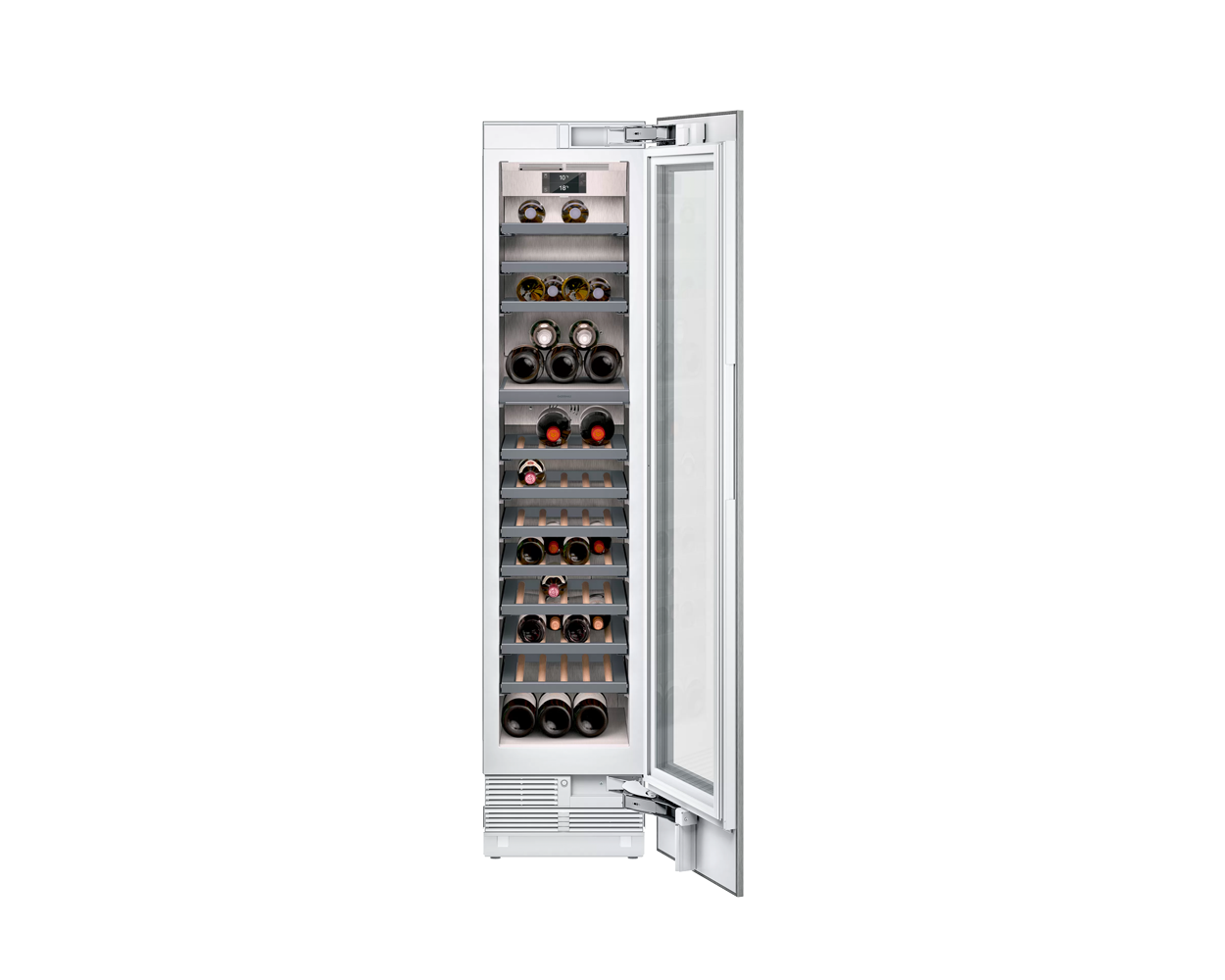 Luxury kitchen appliance brand Gaggenau 400 series Vario wine cabinet / wine cooler. Buy in the UK with Krieder.
