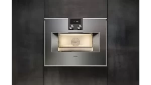 Luxury kitchen appliance brand Gaggenau 400 series combi-steam oven. Buy in the UK with Krieder.