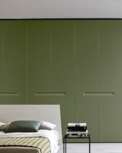 Modern fitted wardrobe fitted to your home by our interior designers at Krieder UK.