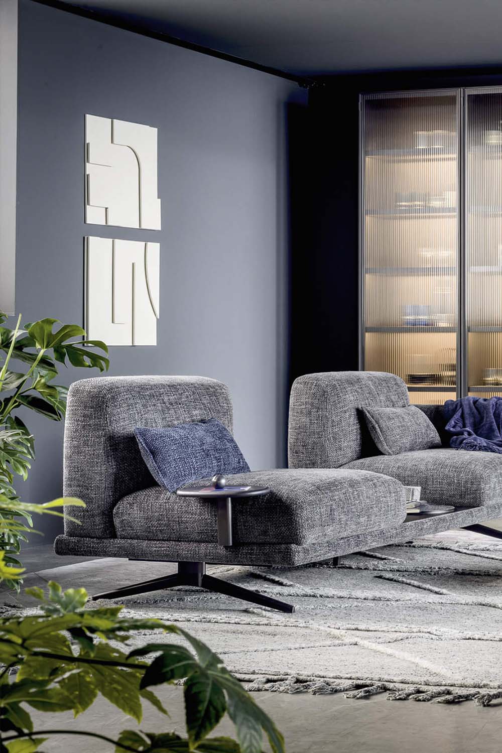 Luxury Italian modular modern contemporary sofa by Novabolili. Sold by Krieder UK