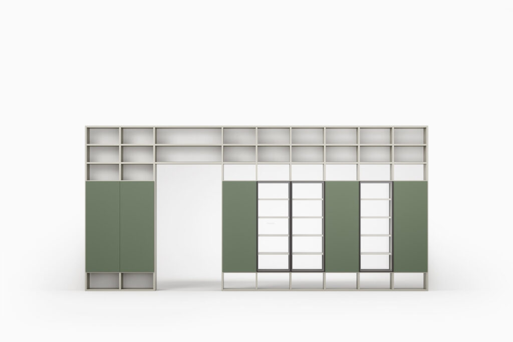Wall 30 modular bookcase KRIEDER