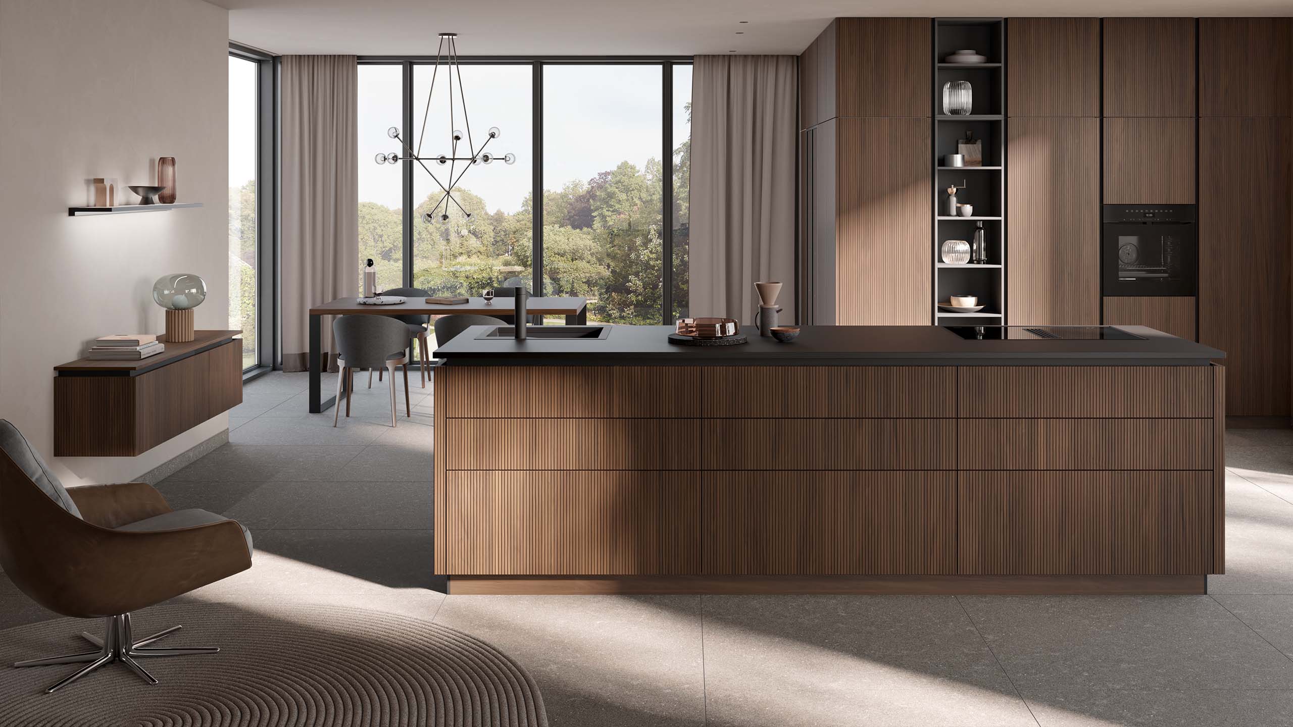 Modern Wood Kitchen - Krieder