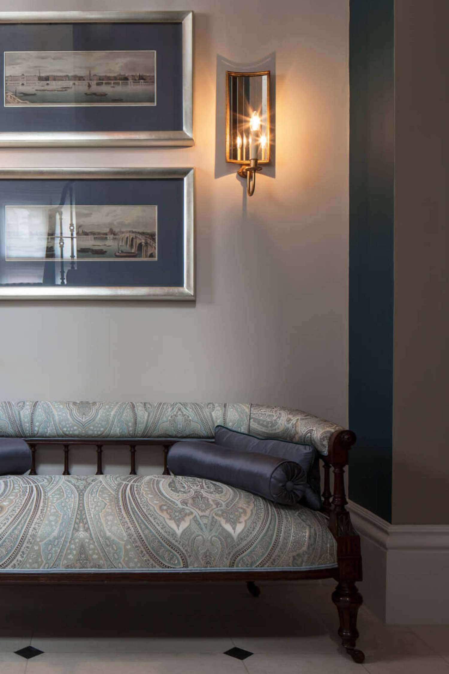 The Bromptons, Chelsea. Kitchen by Krieder in partnership with Roselind Wilson Design