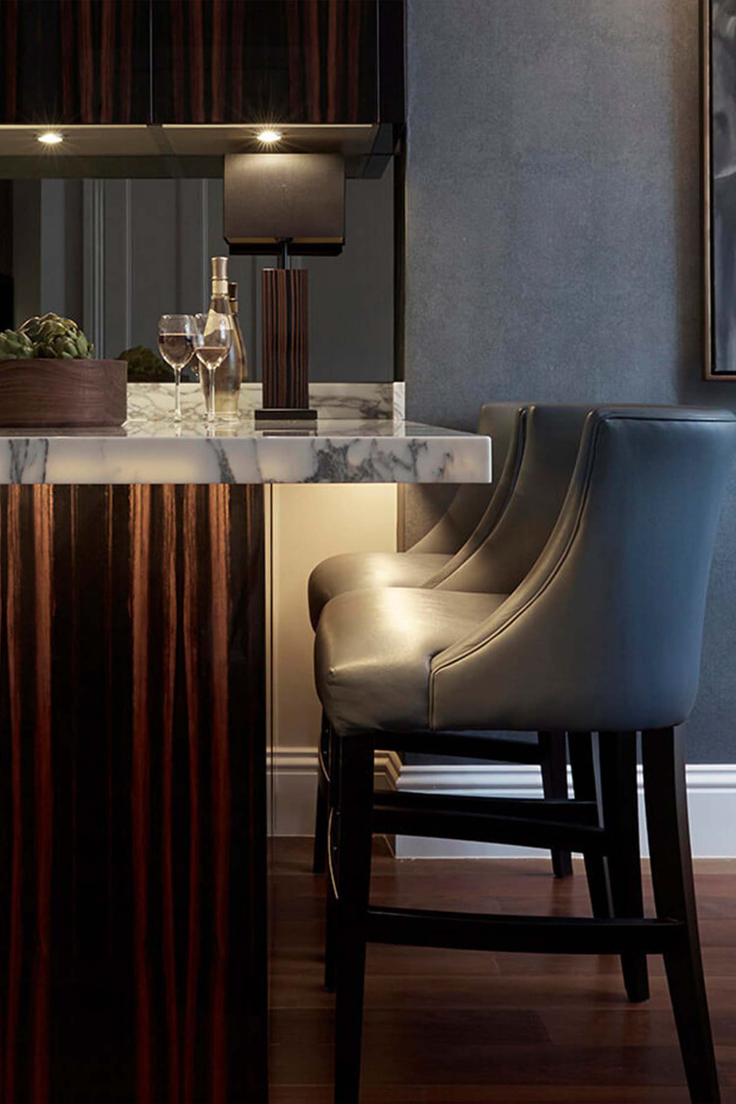 Luxury Kitchen for Chelsea Townhouse in collaboration with Sophie Paterson Interiors by Krieder UK