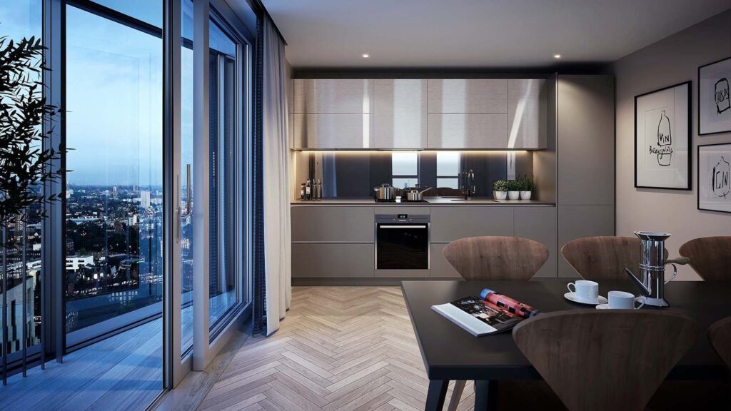 Luxury Kitchens for Two Fifty One Southwark, London by Krieder