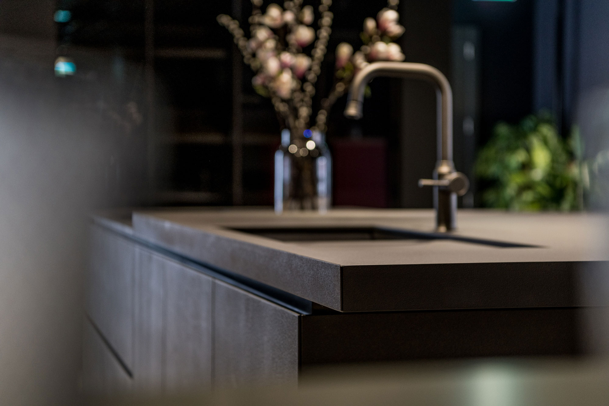 Modern kitchen with sleek design
